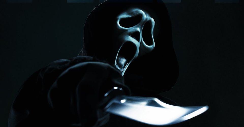 Ghostface From Scream On The Cover Of Total Film Magazine Header